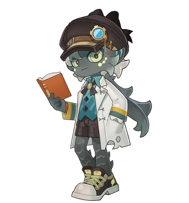 Mors, Curator of the Omni-Gallery in Petit Planet